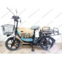 Велосипед з електроприводом 18" AL SPACE eELDORADO (new) DD FR рама-15" 48 B 20 А*г 1000 Вт чорно-синій 2026