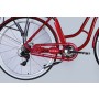Велосипед з електроприводом 28" AL Dorozhnik eCORAL DD FR рама-19" 48B 13А*г 500Вт рубіновий 2026