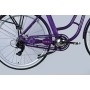 Велосипед з електроприводом 28" AL Dorozhnik eCORAL DD FR рама-19" 48B 13А*г 500Вт фіолетово-синій 2026