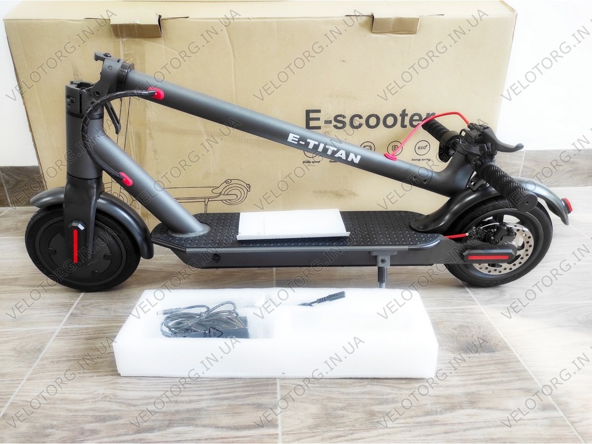ЕЛЕКТРОСАМОКАТ TITAN XM 7.8AH DarkGray