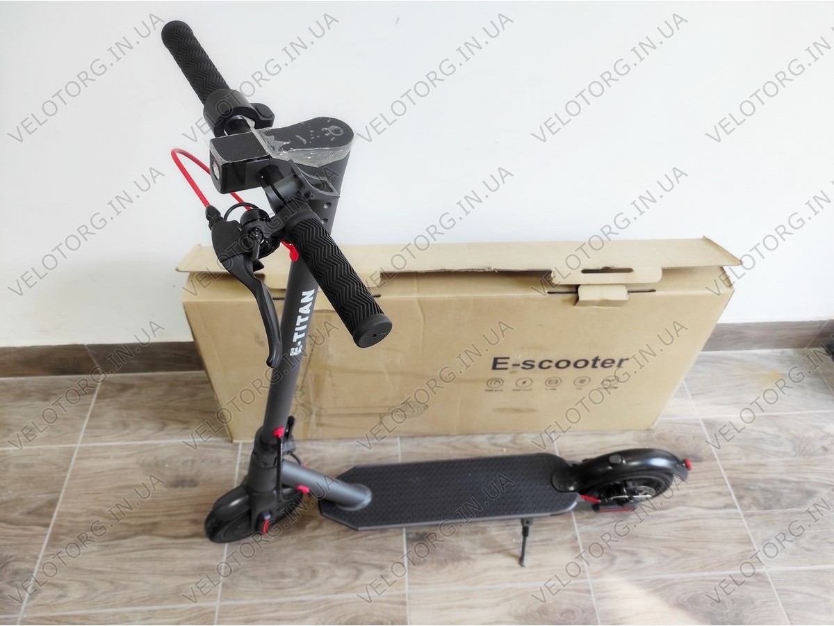 ЕЛЕКТРОСАМОКАТ TITAN XM 7.8AH DarkGray