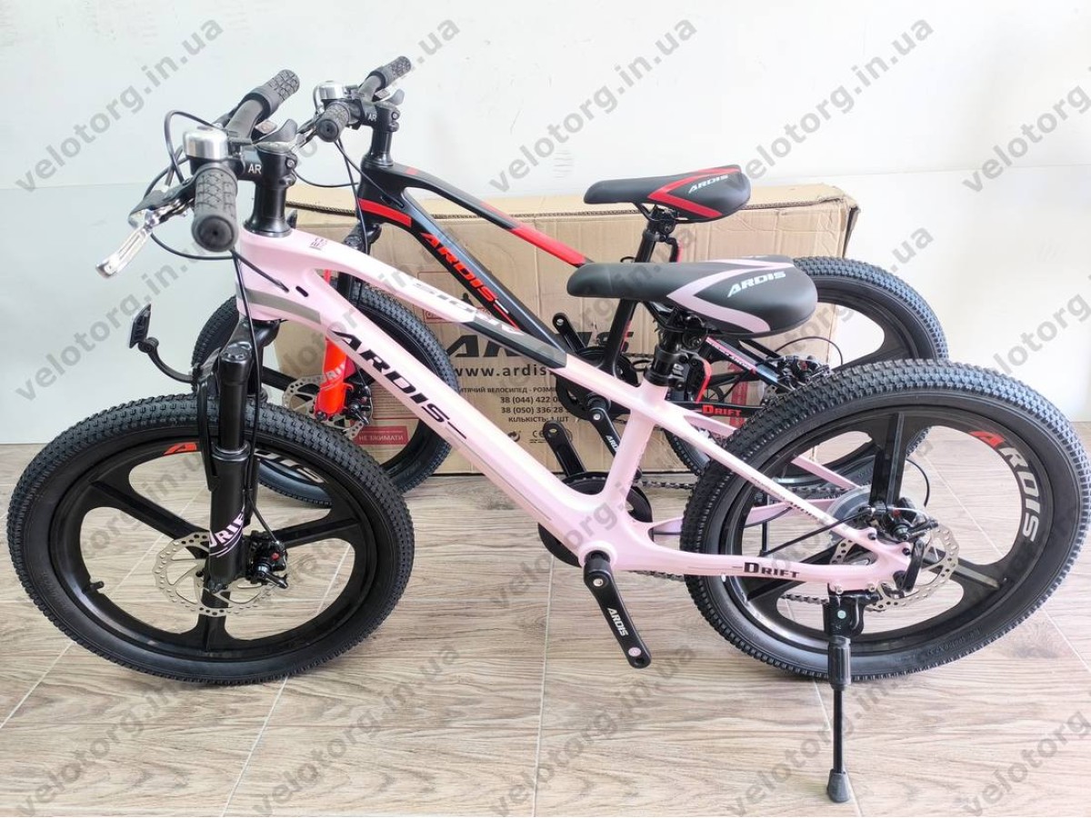 Велосипед Ardis DRIFT 20″ чорний – дитячий MTB велосипед