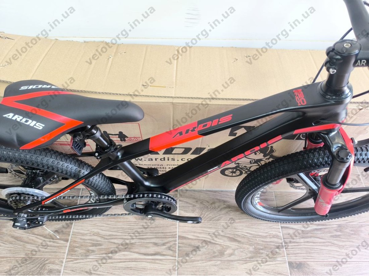 Велосипед Ardis DRIFT 20″ чорний – дитячий MTB велосипед