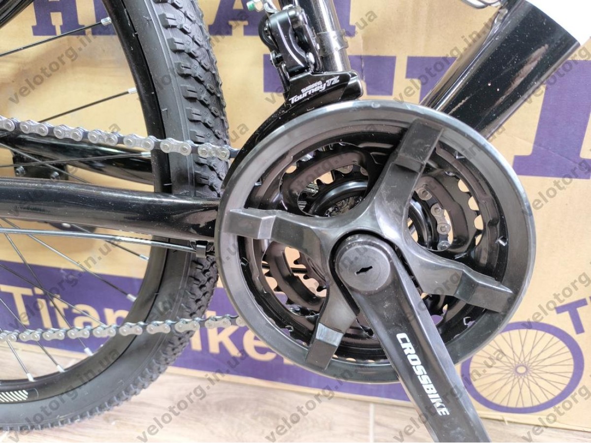 Велосипед CrossBike 26" Roblox 2026 Рама 13" bronz-black