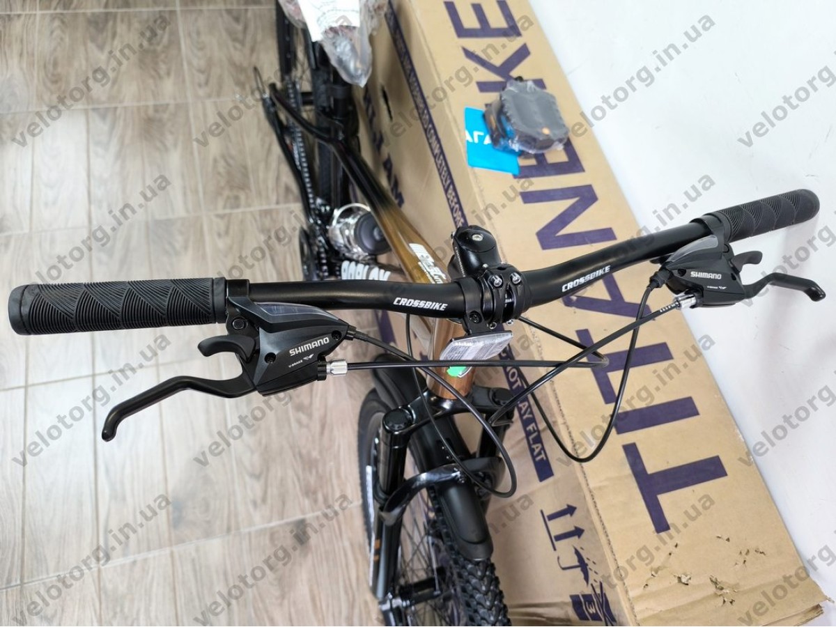 Велосипед CrossBike 26" Roblox 2026 Рама 13" bronz-black