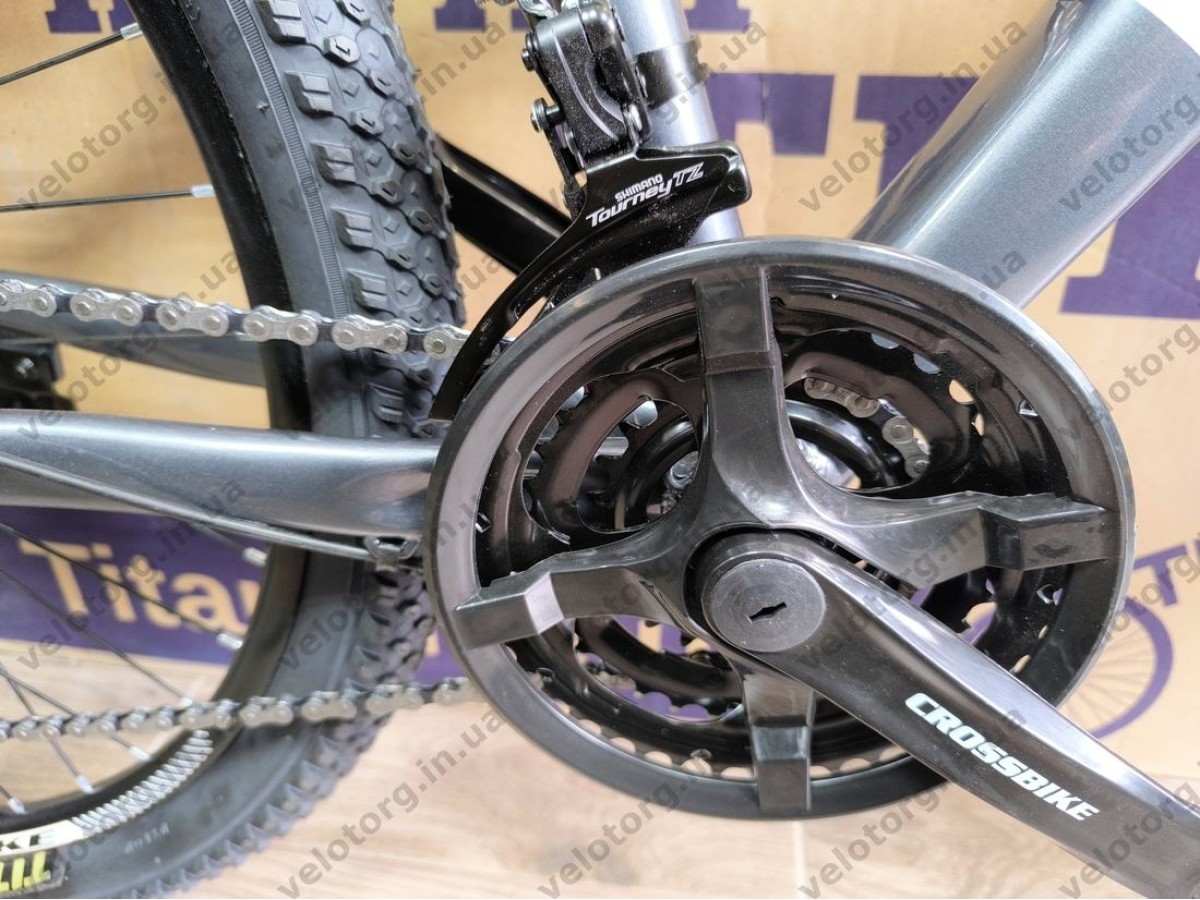 Велосипед CrossBike 26" Roblox 2026 Рама 13" red-grey