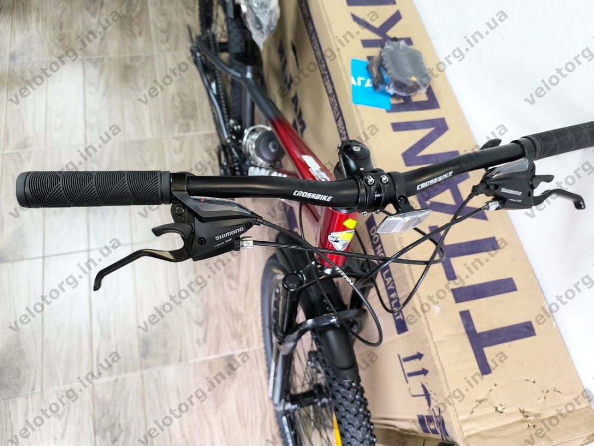 Велосипед CrossBike 26" Roblox 2026 Рама 13" red-grey