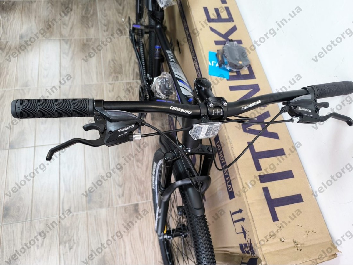 Велосипед Crossbike 27.5" Roblox 2026 Рама 17" black-blue