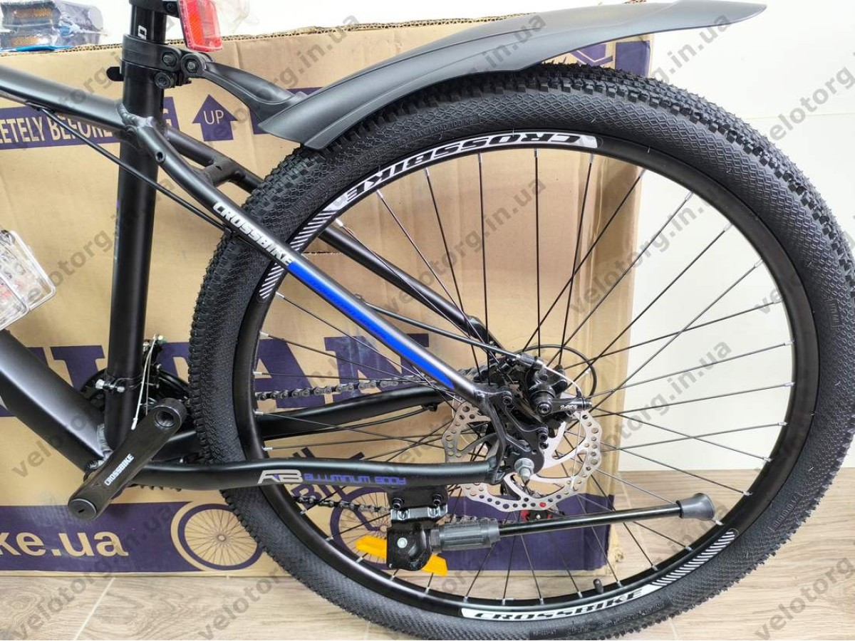 Велосипед Crossbike 27.5" Roblox 2026 Рама 17" black-blue