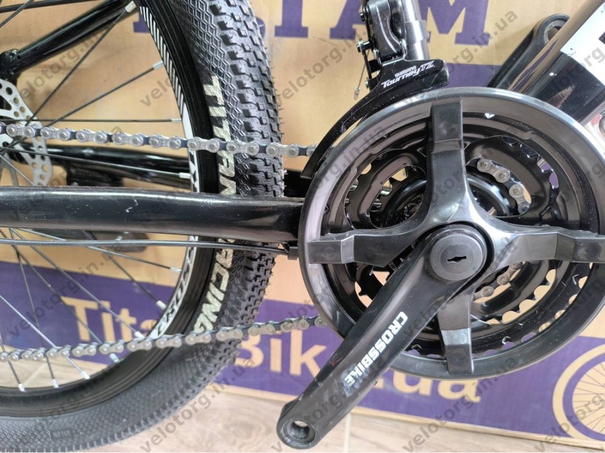 Велосипед CrossBike 24" Roblox 2026 Рама 11" bronz-black