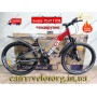 Велосипед CrossBike 24" Roblox 2026 Рама 11" red-grey