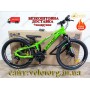 Велосипед AL 24″ SPACE MERCURY DD FR рама 11″ зелено-чорний 2026