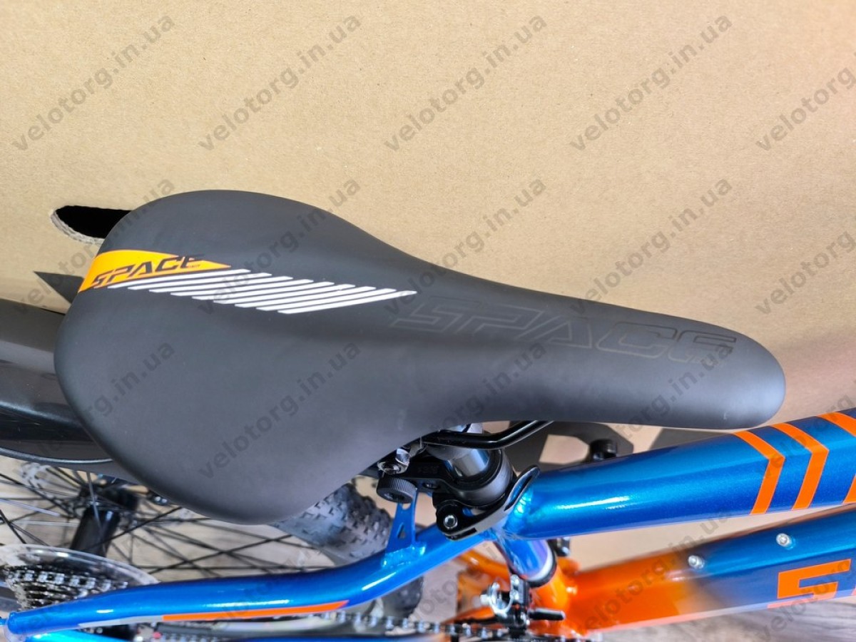 Велосипед AL 24" SPACE MERCURY DD FR рама-11" синьо-помаранчевий 2026