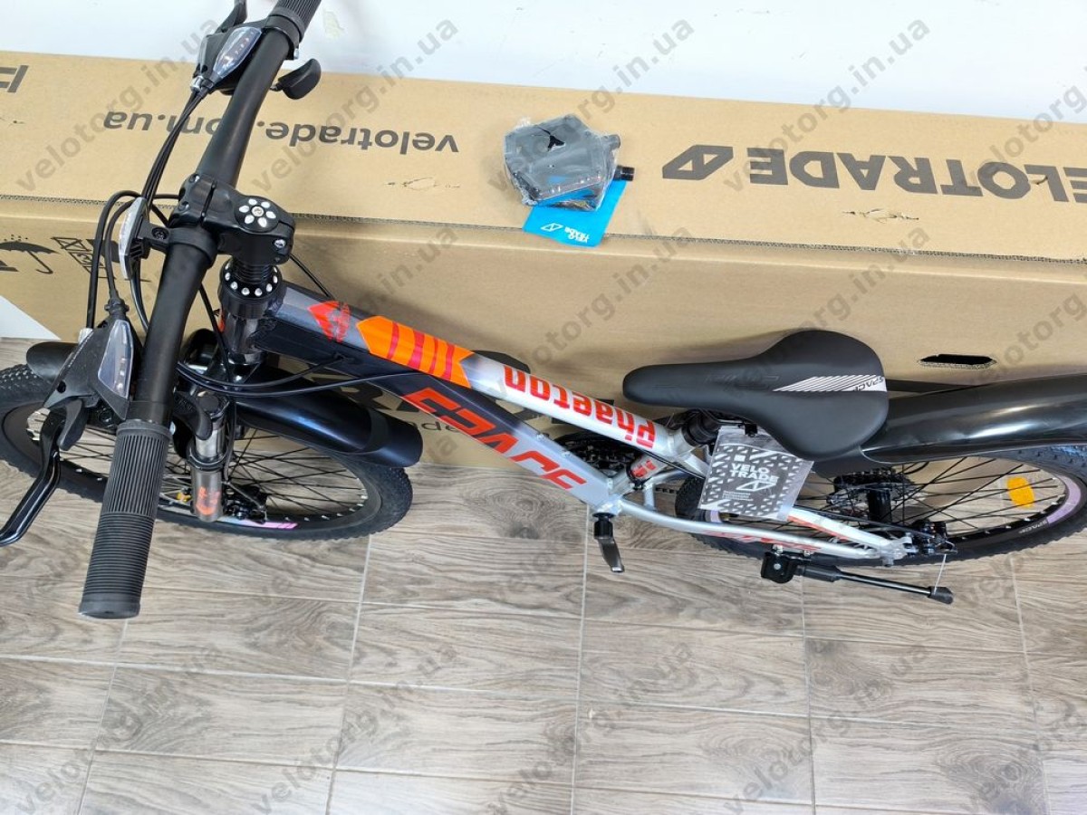 Велосипед AL 24″ SPACE PHAETON DD FR рама-11″ сіро-сріблястий 2026