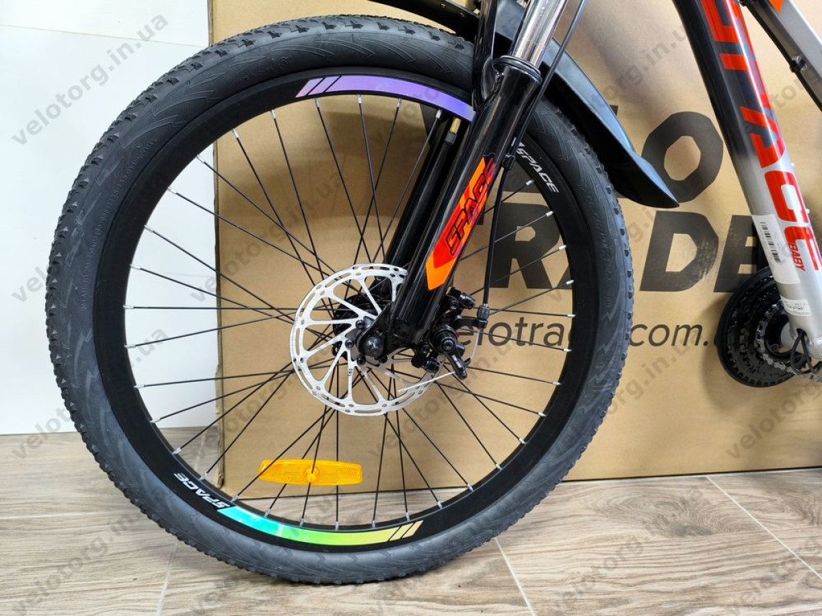 Велосипед AL 24″ SPACE PHAETON DD FR рама-11″ сіро-сріблястий 2026