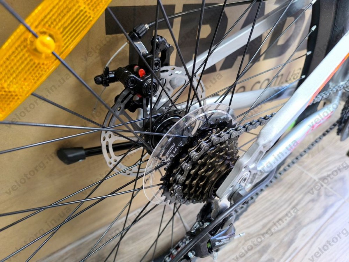 Велосипед AL 24″ SPACE PHAETON DD FR рама-11″ сіро-сріблястий 2026