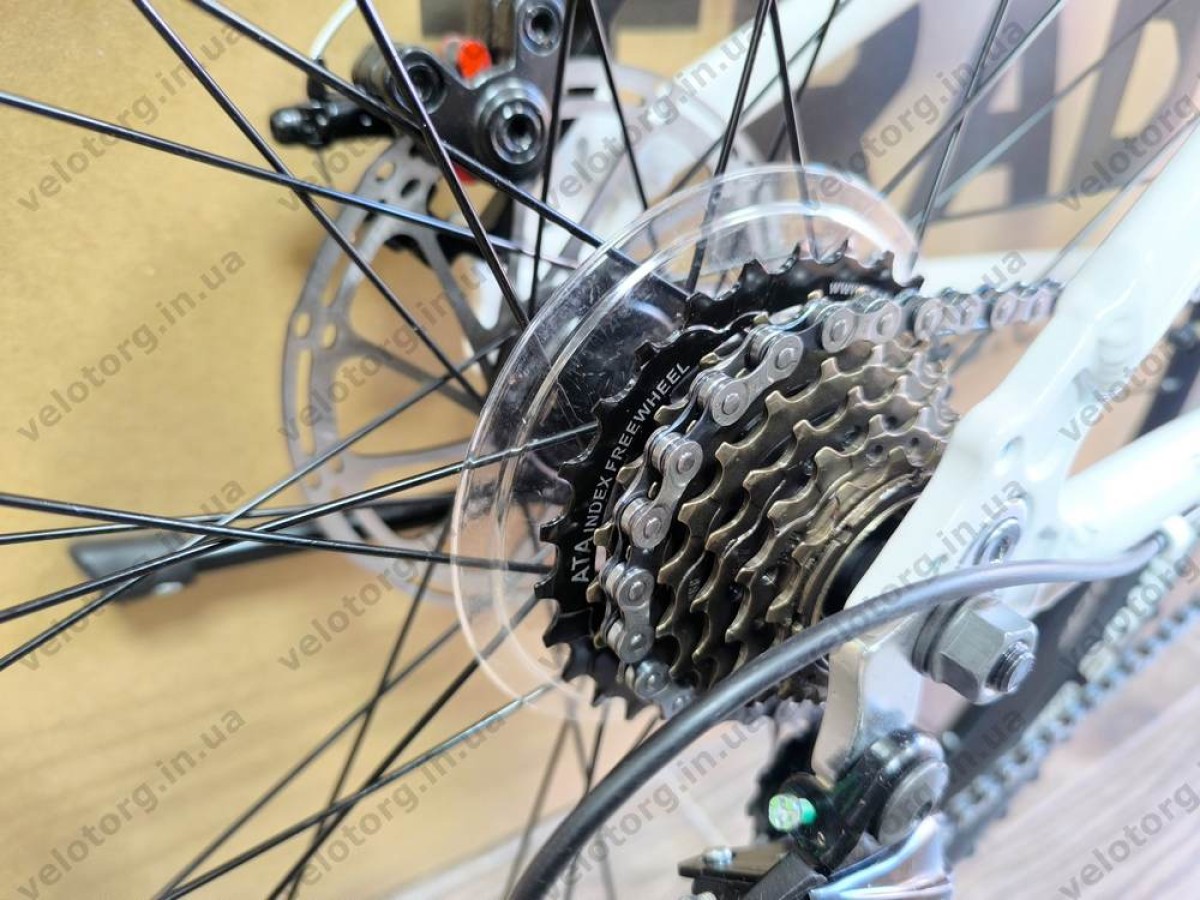 Велосипед AL 26" SPACE IZIDA DD FR рама-13" рожево-білий 2026