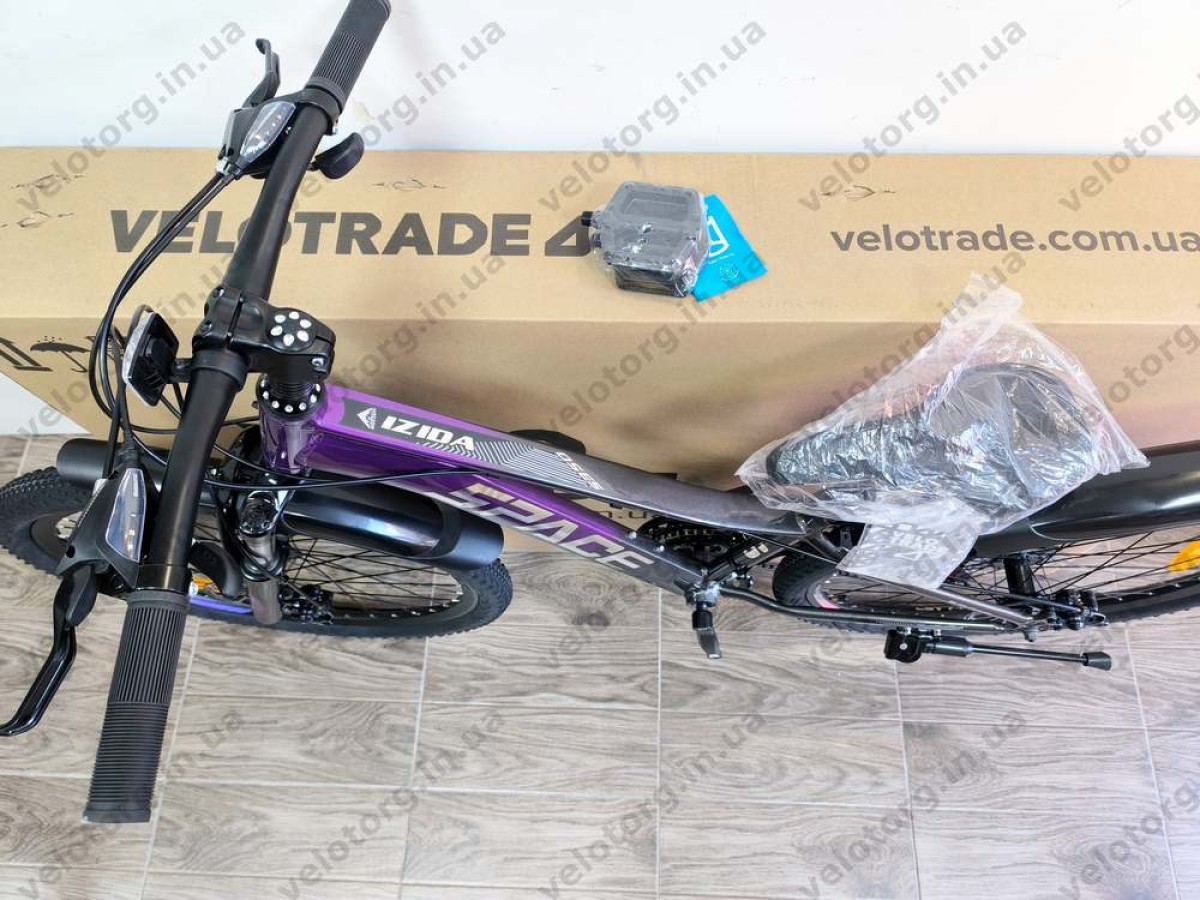 Велосипед AL 26″ SPACE IZIDA DD FR рама-13″ фіолетово-сріблястий 2026