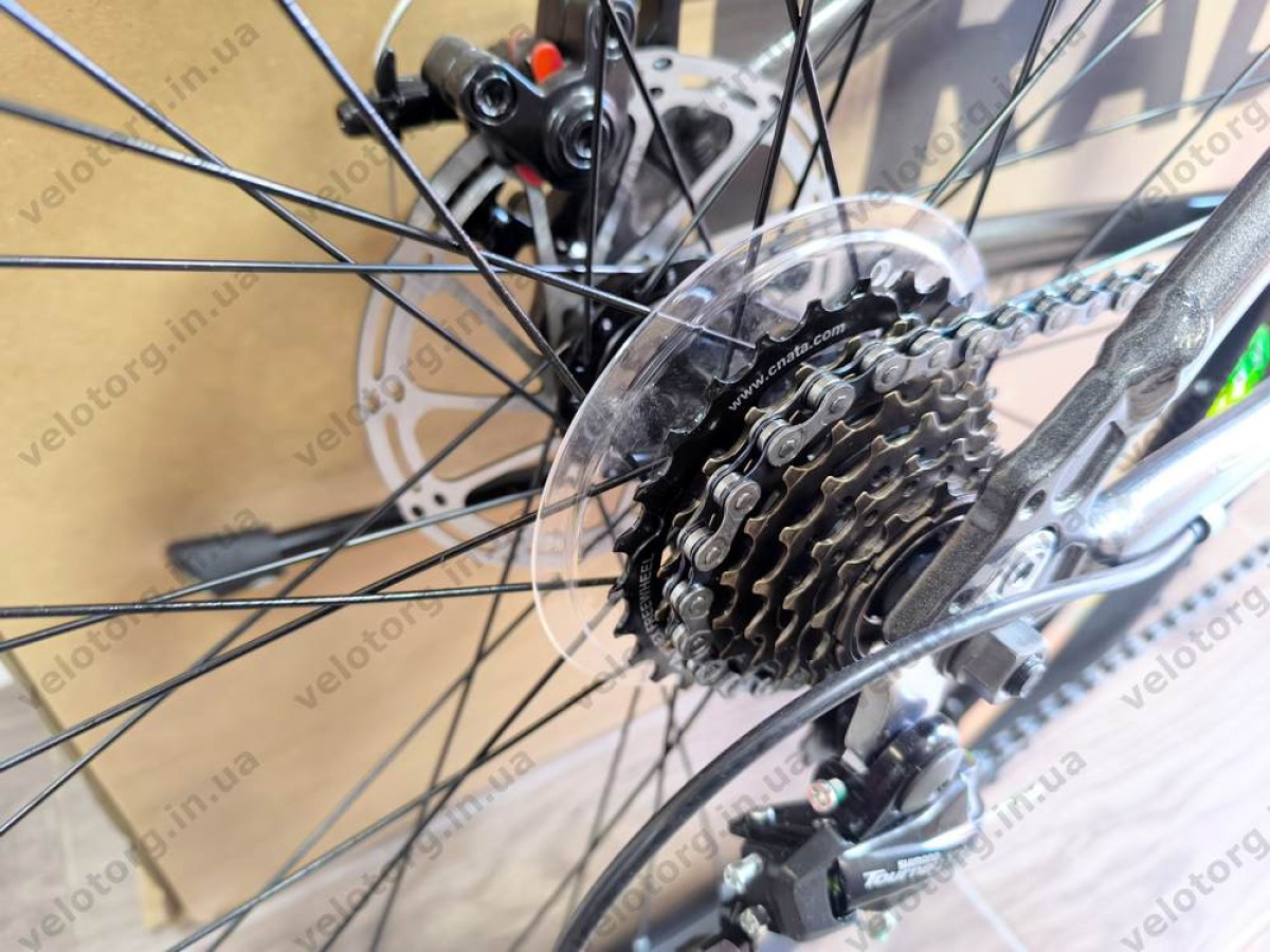 Велосипед AL 26″ SPACE IZIDA DD FR рама-13″ фіолетово-сріблястий 2026