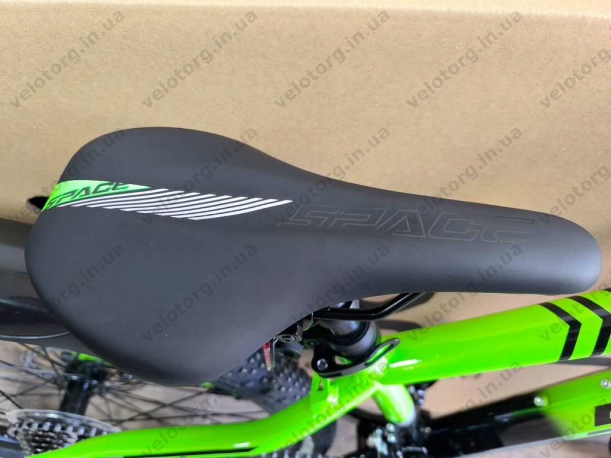 Велосипед AL 26" SPACE MERCURY DD FR рама-13" зелено-чорний 2026