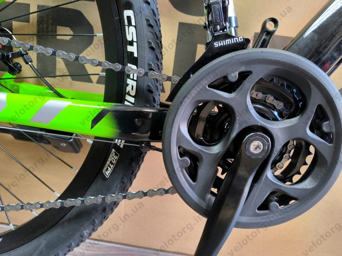 Велосипед AL 26" SPACE MERCURY DD FR рама-13" зелено-чорний 2026