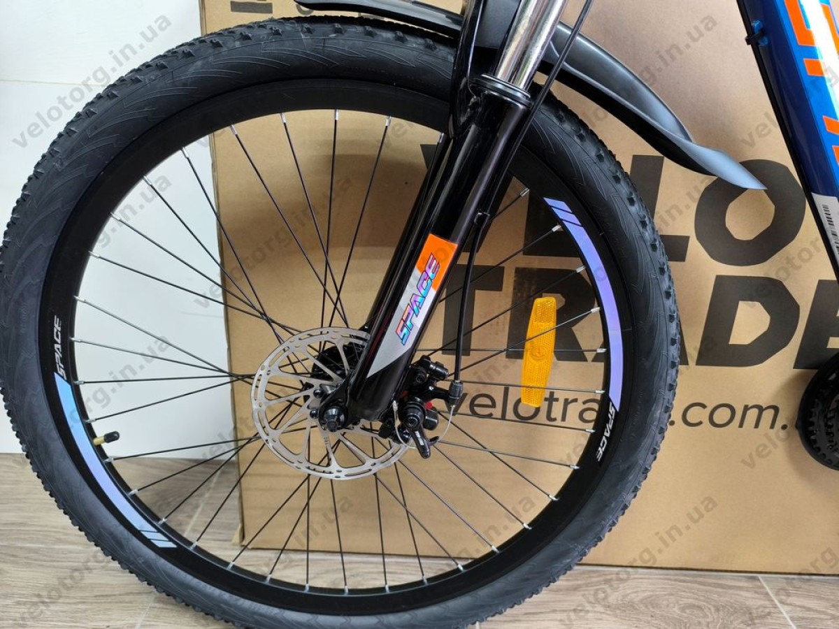 Велосипед AL 26" SPACE MERCURY DD FR рама-13" синьо-помаранчевий 2026