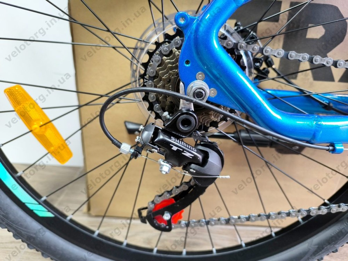 Велосипед AL 26" SPACE MERCURY DD FR рама-13" синьо-помаранчевий 2026