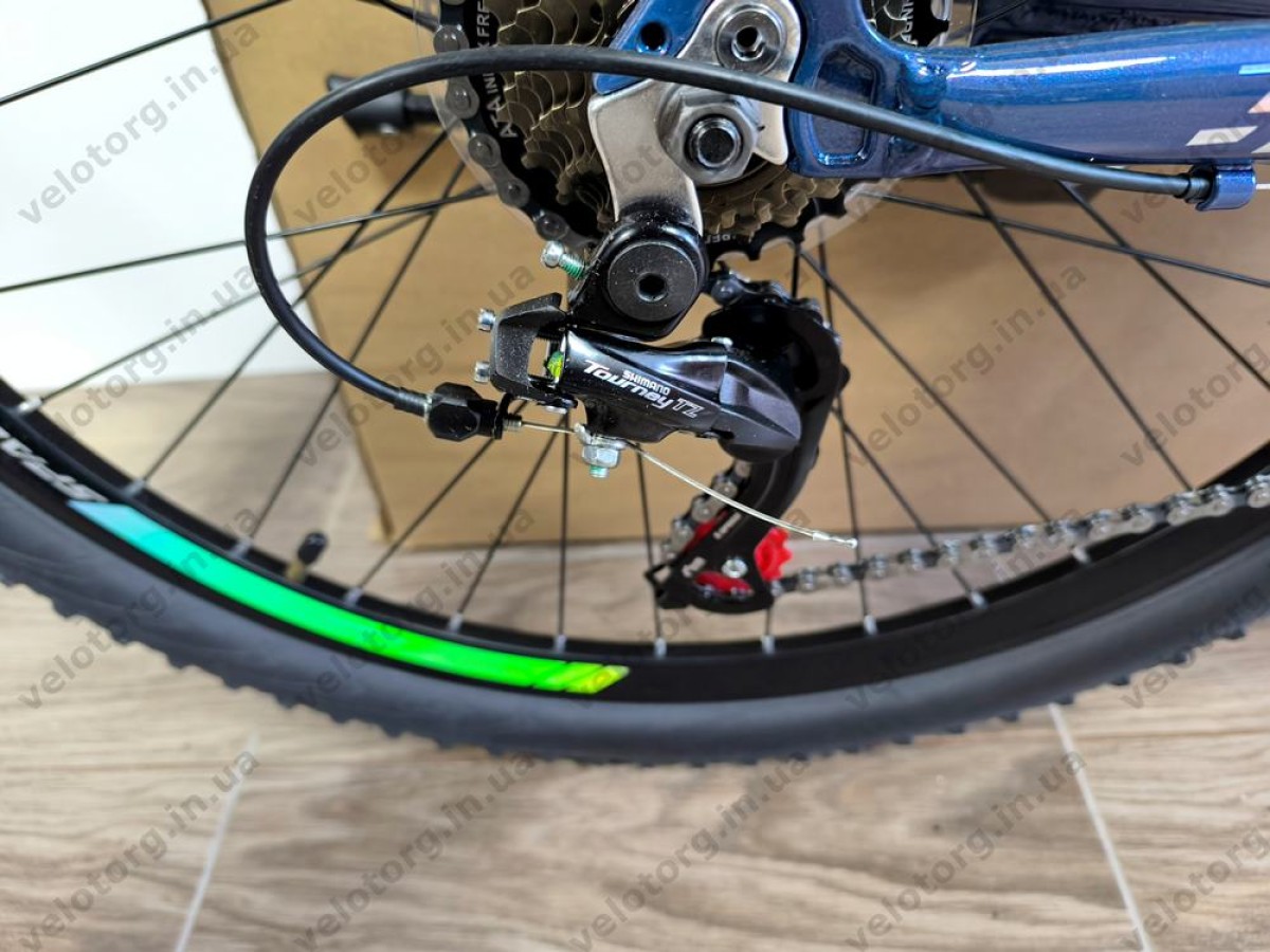 Велосипед AL 26″ SPACE PHAETON DD FR рама 13″ синьо-бірюзовий 2026