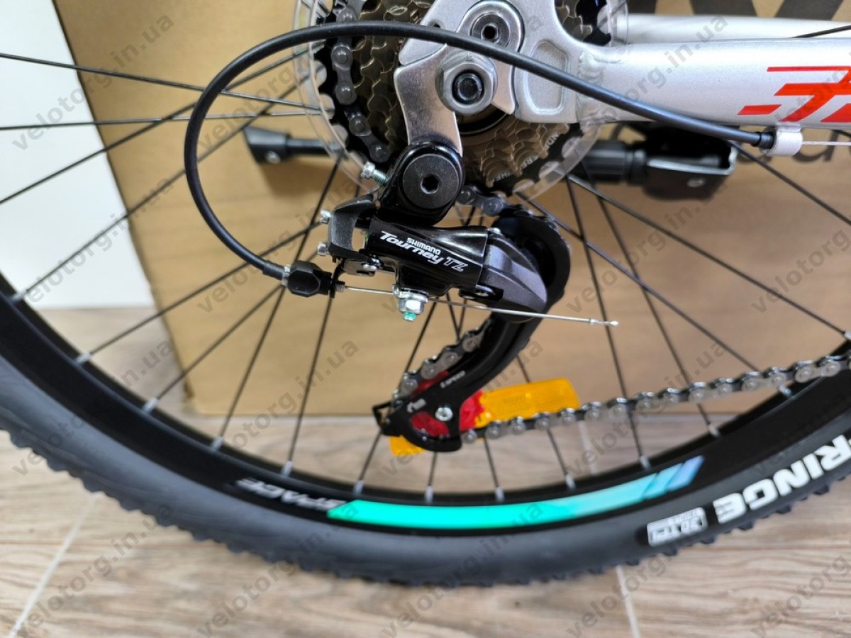 Велосипед AL 26" SPACE PHAETON DD FR рама-13" сіро-сріблястий 2026