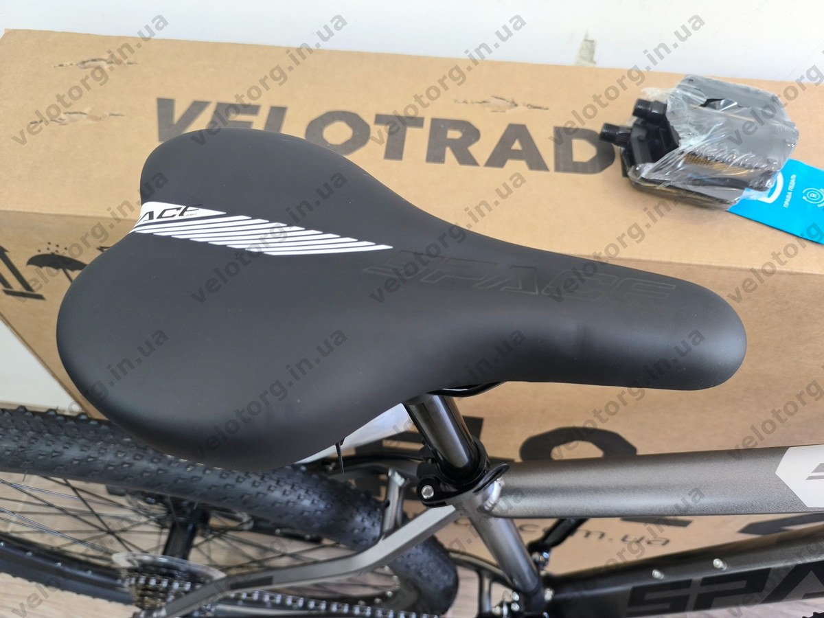 Велосипед AL 27.5" SPACE PHAETON DD FR рама 17" графітовий 2026