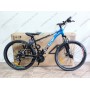 Велосипед AL 27.5" SPACE PHAETON DD FR рама 17" чорно-синій 2026