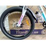Велосипед Cross 24" Smile white‑green-violet — сучасний підлітковий хардтейл 
