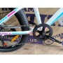 Велосипед Cross 24" Smile white‑green-violet — сучасний підлітковий хардтейл 