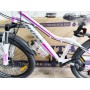 Велосипед Cross 24" Smile white‑violet — сучасний підлітковий хардтейл 