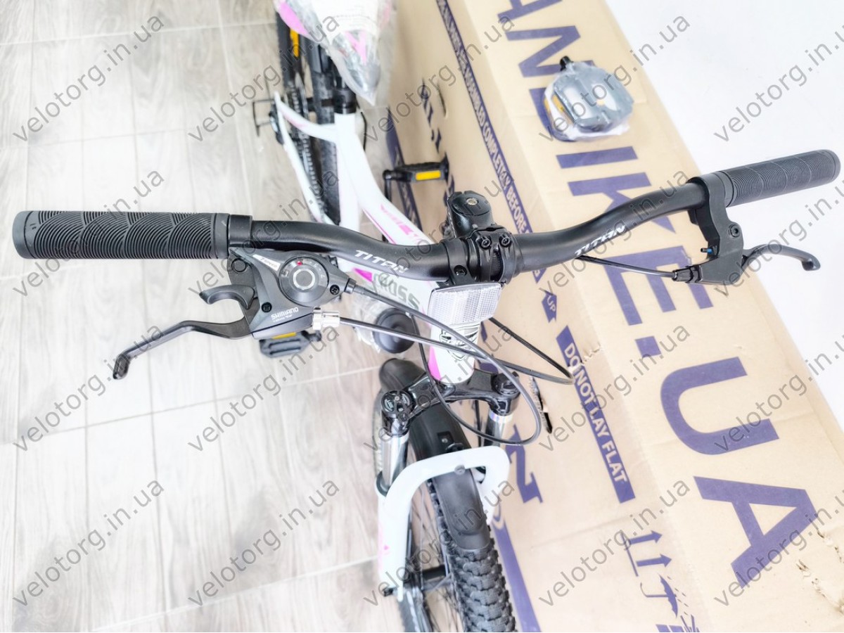 Велосипед Cross 24" Smile white‑violet — сучасний підлітковий хардтейл 