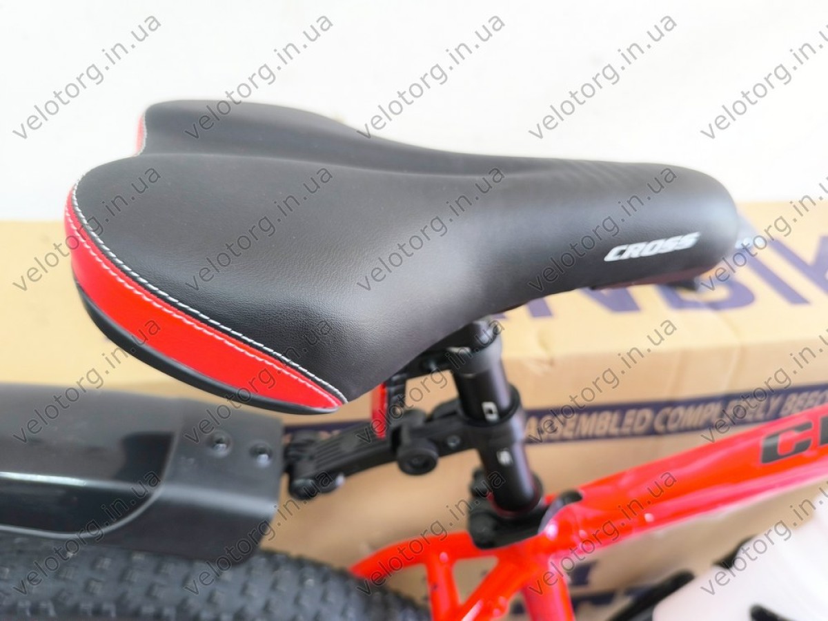 Велосипед Cross 27,5" Flash 2024 Рама-17" red-black