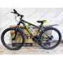 Велосипед Cross 27,5" Hunter Рама-17" black-green — надійний гірський байк для активних поїздок. Безкоштовна Доставка