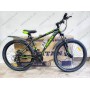 Велосипед Cross 27,5" Hunter Рама-17" black-green — надійний гірський байк для активних поїздок. Безкоштовна Доставка