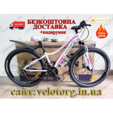 Велосипед Cross Smile 26" Рама-13" white-violet 2025