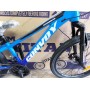 Велосипед CrossBike 24″ Convoy 2026 рама 11″ blue-black - алюмінієвий