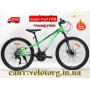 Велосипед CrossBike 24″ Convoy 2026 рама 11″ green-black - алюмінієвий