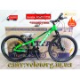 Велосипед CrossBike 24″ Convoy 2026 рама 11″ green-black - алюмінієвий