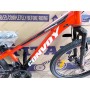 Велосипед CrossBike 24″ Convoy 2026 рама 11″ red-black - алюмінієвий