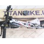 Велосипед CrossBike 24" Dragster Susp Рама 11" white-red – надійний гірський байк для підлітків