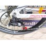 Велосипед CrossBike 24" Dragster Susp Рама 11" white-red – надійний гірський байк для підлітків