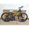 Велосипед CrossBike 24" Dragster Susp Рама 11" black-yellow
