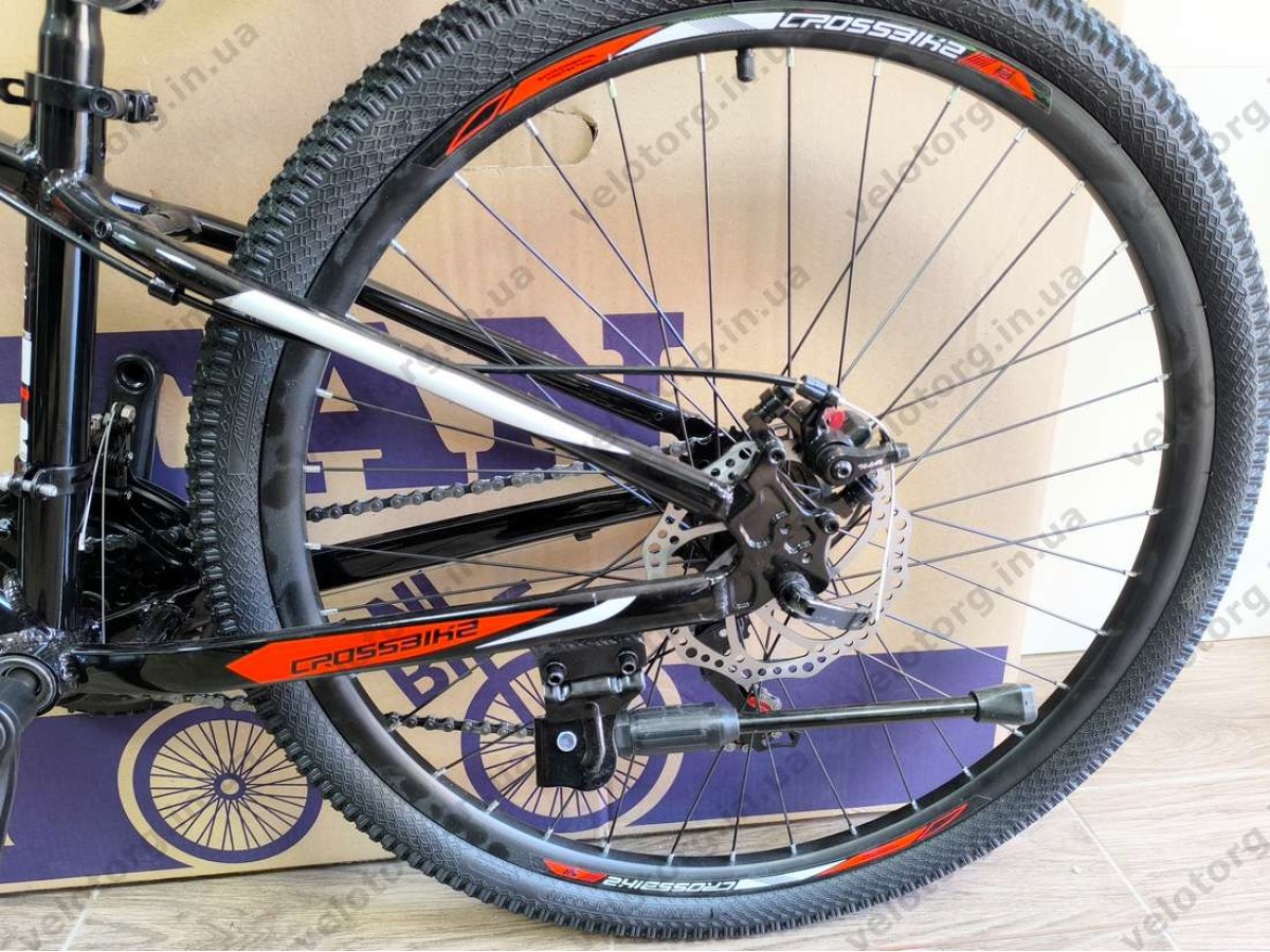 Велосипед CrossBike 26″ Boxter 2026 рама 12.5″ black-white-red
