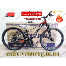 Велосипед CrossBike 26″ Boxter 2026 рама 12.5″ black-white-red