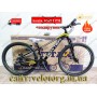 Велосипед CrossBike 26″ Boxter 2026 рама 12.5″ black-yellow-gray
