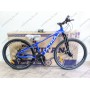 Велосипед CrossBike 26" Ultra 2026 Рама 13" blue-white алюмінієвий